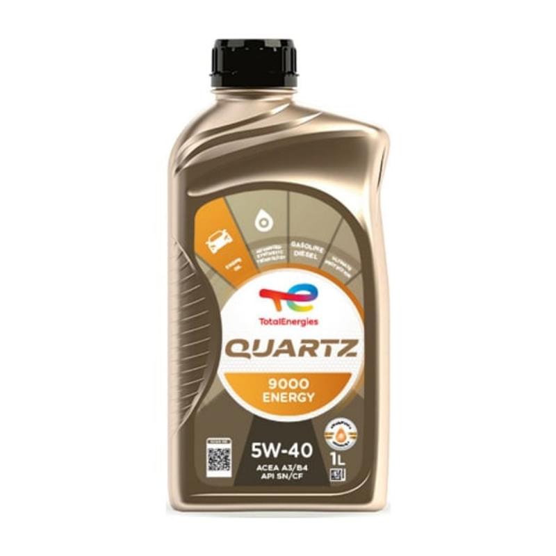 Aceite de motor sintético 5W40 1L - TotalEnergies Quartz 9000 Energy