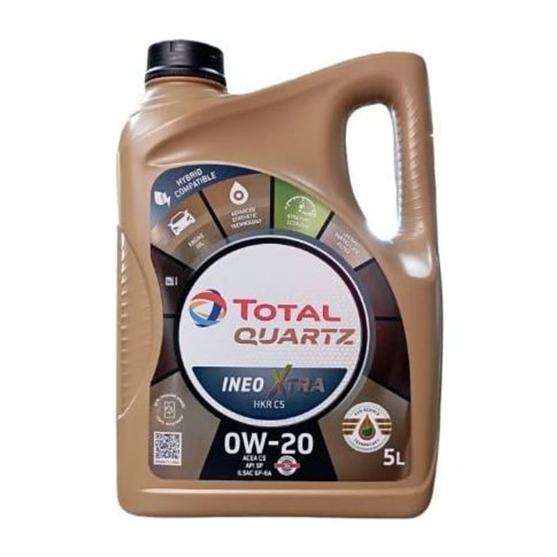 Aceite de motor sintético 0W20 5L - TotalEnergies INEO XTRA HKR C5