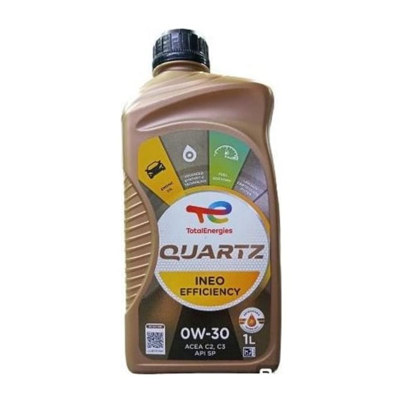Aceite de motor sintético 0W30 1L - TotalEnergies Quartz INEO Efficiency