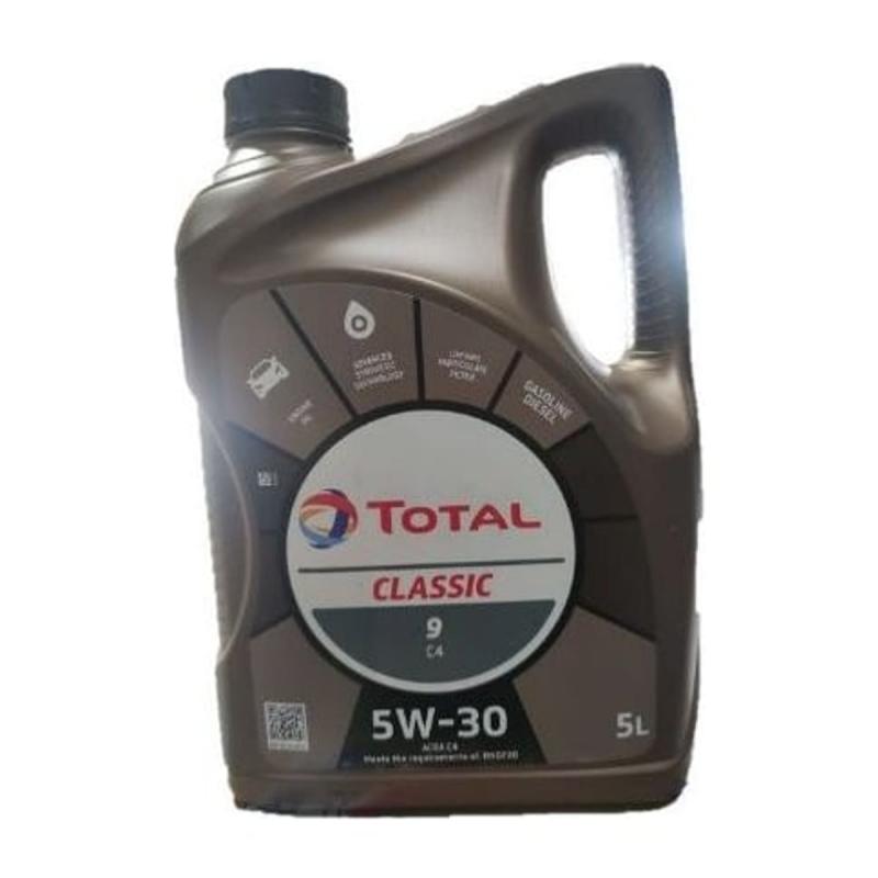Aceite de motor sintético 5W30 5L - TotalEnergies Classic 9 C4