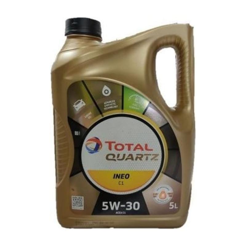 Aceite de motor sintético 5W30 5L - TotalEnergies Quartz INEO C1