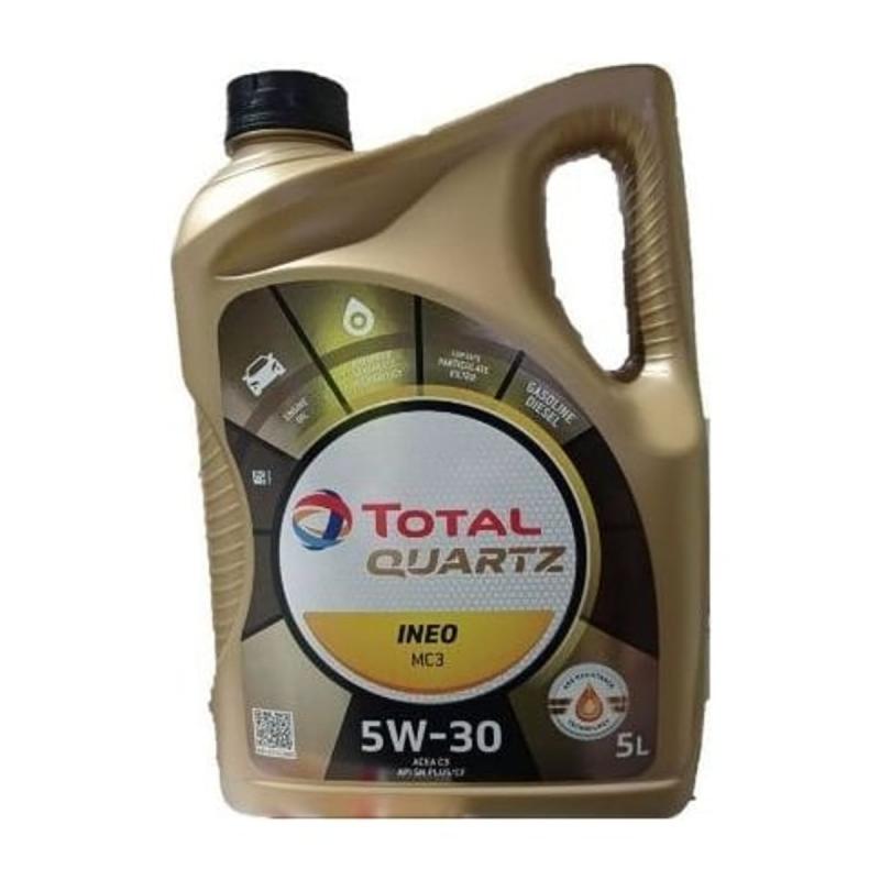 Aceite de motor sintético 5W30 5L - TotalEnergies Quartz INEO MC3