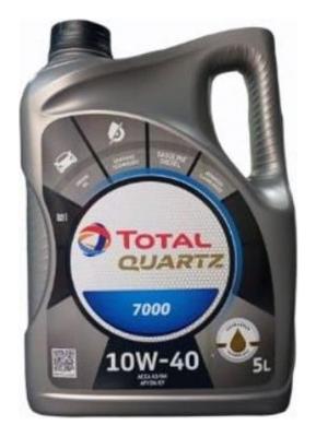 Aceite de motor semisintético 10W40 5L - TotalEnergies Quartz 7000
