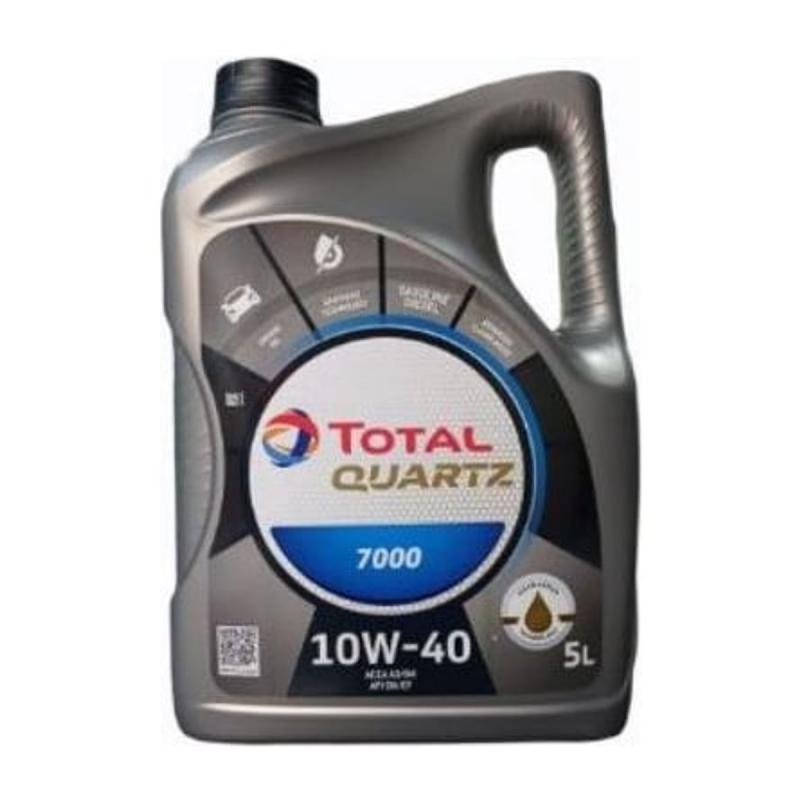 Aceite de motor semisintético 10W40 5L - TotalEnergies Quartz 7000