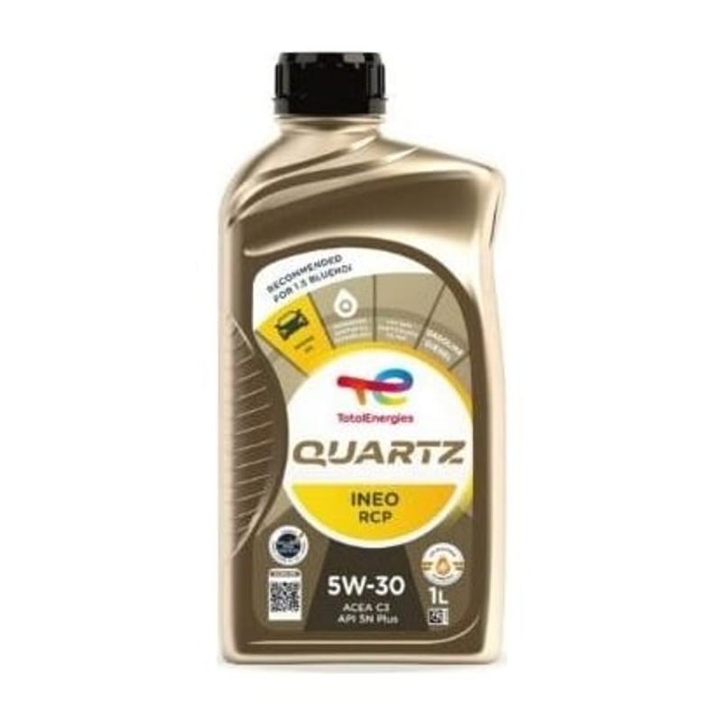 Aceite de motor sintético 5W30 1L - TotalEnergies Quartz INEO RCP