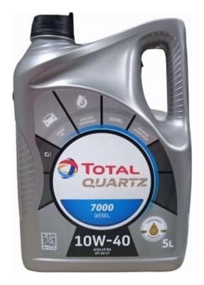 Aceite de motor semisintético 10W40 5L - TotalEnergies Quartz 7000 Diesel