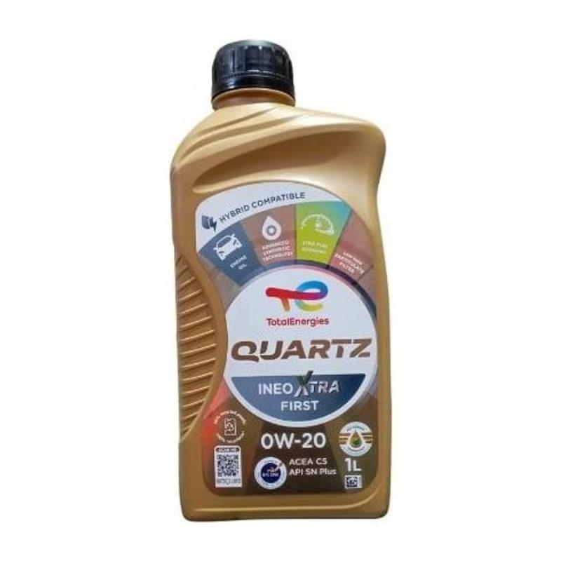 Aceite de motor sintético 0W20 1L - TotalEnergies Quartz INEO Xtra First