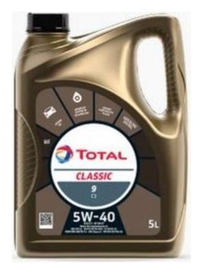Aceite de motor sintético 5W40 5L - TotalEnergies Classic 9 C3