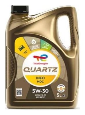 Aceite de motor sintético 5W30 5L - TotalEnergies Quartz INEO MDC