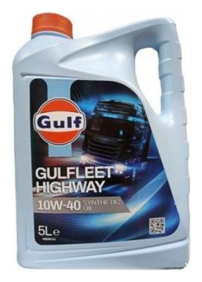 Aceite de motor semisintético 10W40 5L - Gulf Gulfleet Highway