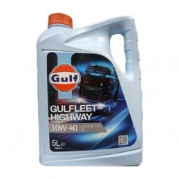 Aceite de motor semisintético 10W40 5L - Gulf Gulfleet Highway