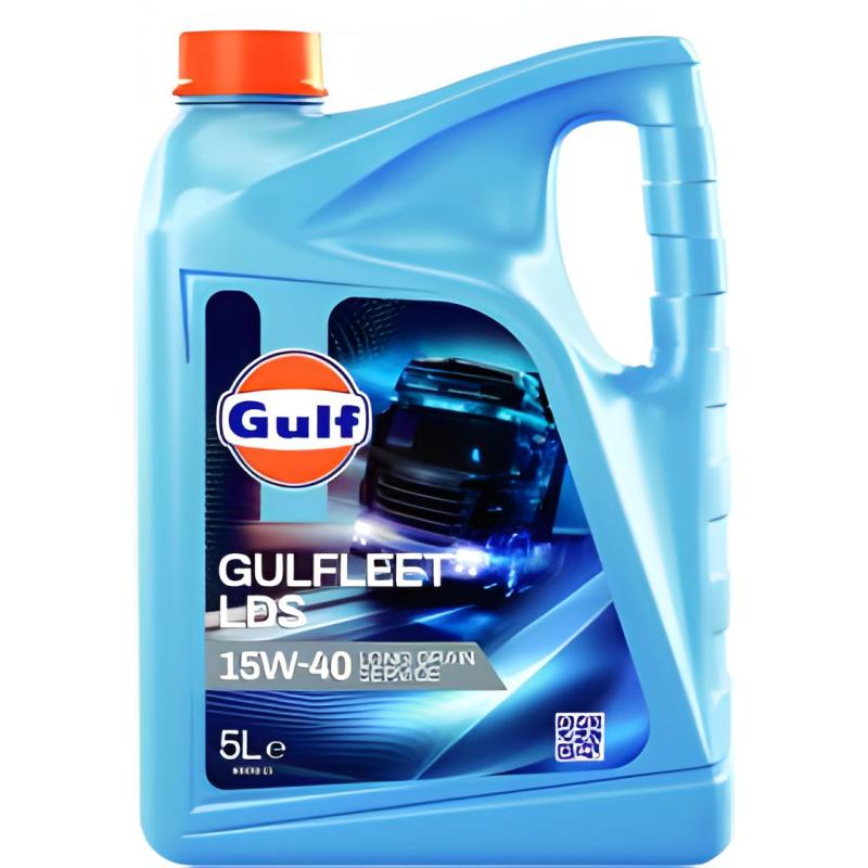 Aceite de motor 15W40 para flotas diésel 5L - Gulf Gulfleet LDS