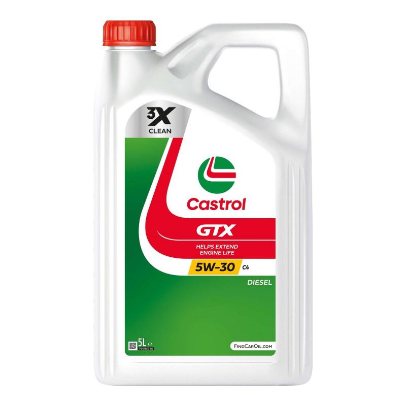 Aceite de motor 5W30 5L - Castrol GTX C4