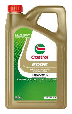 Aceite de motor sintético 0W20 4L - Castrol Edge V