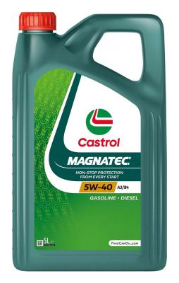 Aceite de motor sintético 5W40 4L - Castrol Magnatec A3/B4