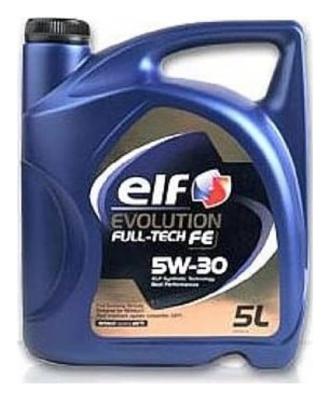 Aceite de motor sintético 5W30 5L - ELF Evolution Full-Tech FE C4