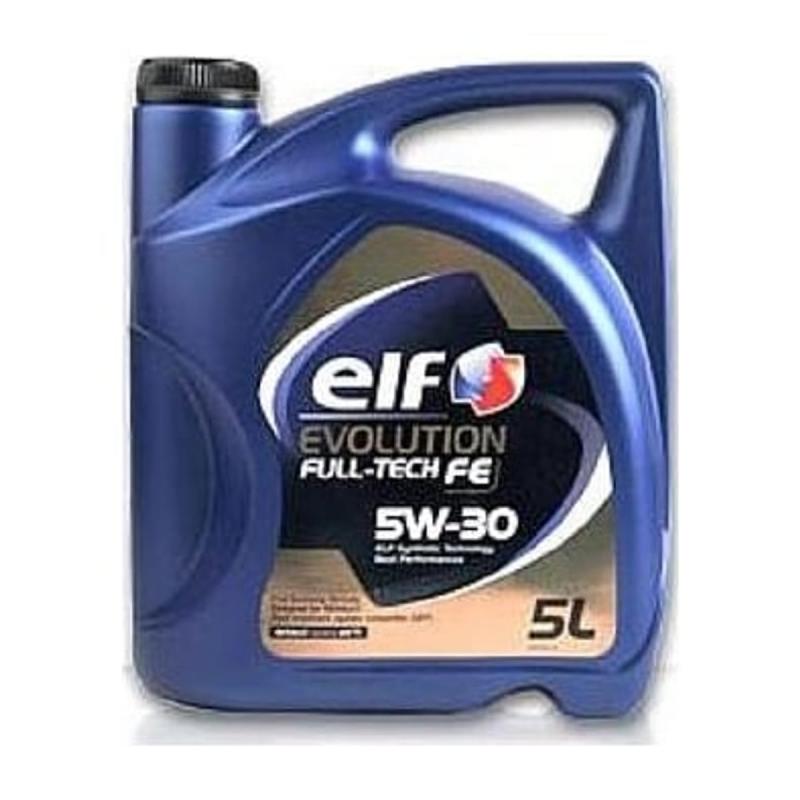 Aceite de motor sintético 5W30 5L - ELF Evolution Full-Tech FE C4