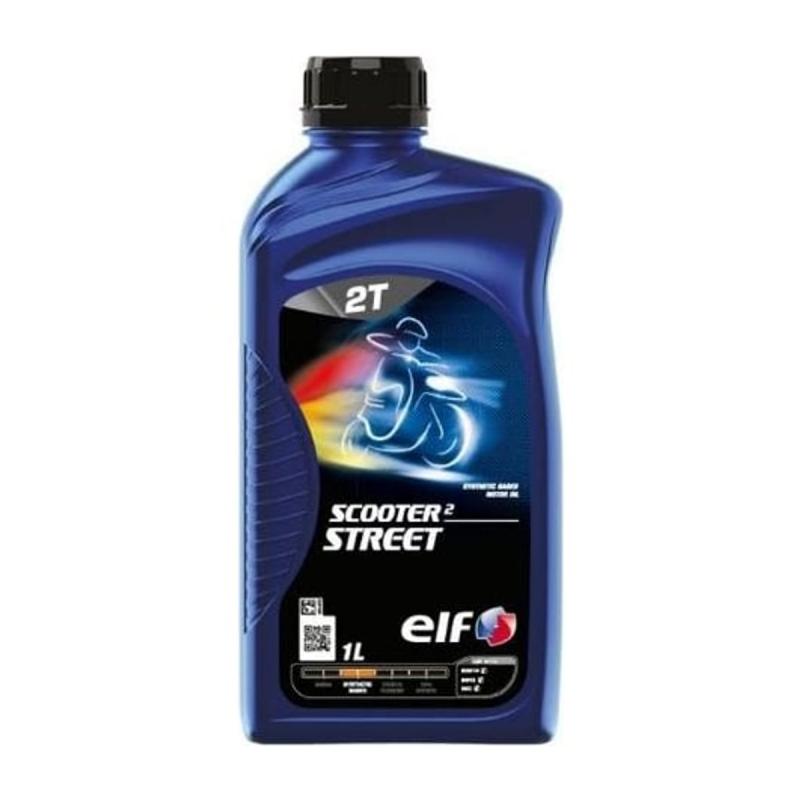Aceite de moto 2 tiempos semisintético 1L - ELF Moto Scooter 2 Street