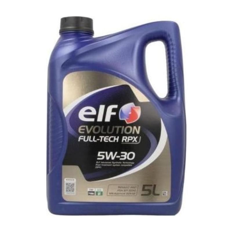 Aceite de motor sintético 5W30 5L - ELF Evolution Full-Tech RPX