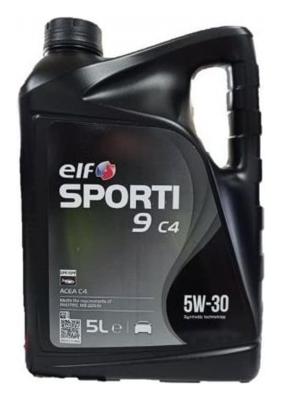 Aceite de motor sintético 5W30 5L - ELF Sporti 9 C4