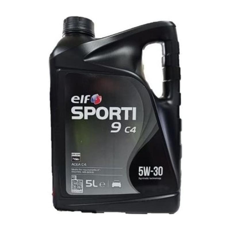 Aceite de motor sintético 5W30 5L - ELF Sporti 9 C4