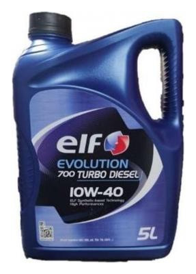 Aceite de motor semisintético 10W40 5L - ELF Evolution 700 Turbo Diesel