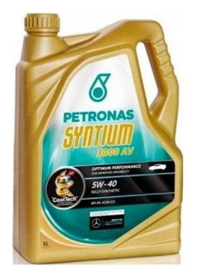 Aceite de motor sintético 5W40 5L - Petronas Syntium 3000 AV