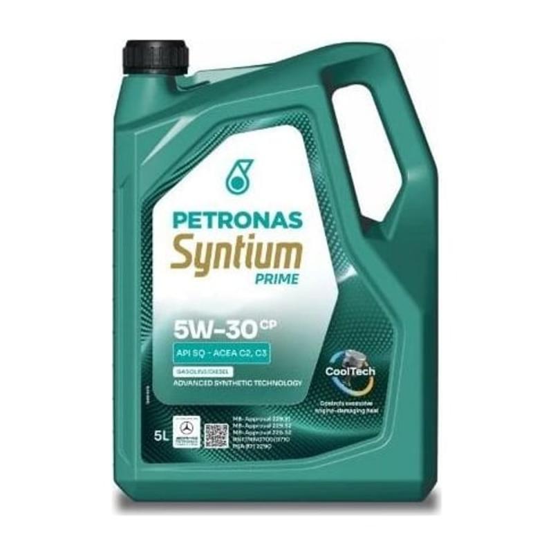 Aceite de motor sintético 5W30 5L - Petronas Syntium Prime CP