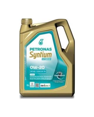 Aceite de motor sintético 0W20 5L - Petronas Syntium Hybrid