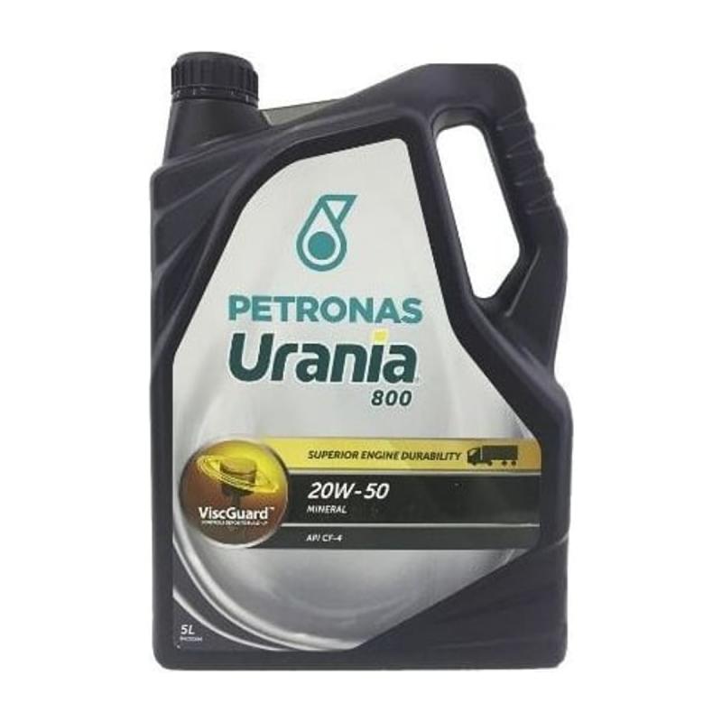 Aceite de motor mineral 20W50 5L - Petronas Urania 800