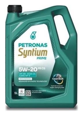 Aceite de motor sintético 5W20 5L - Petronas Syntium Prime FR