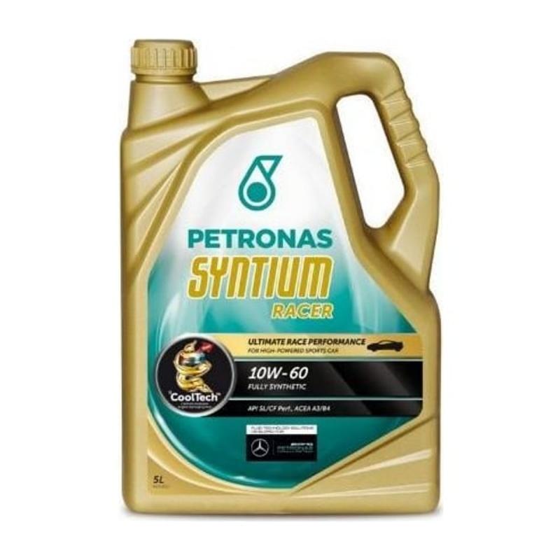 Aceite de motor sintético 10W60 5L - Petronas Syntium Racer