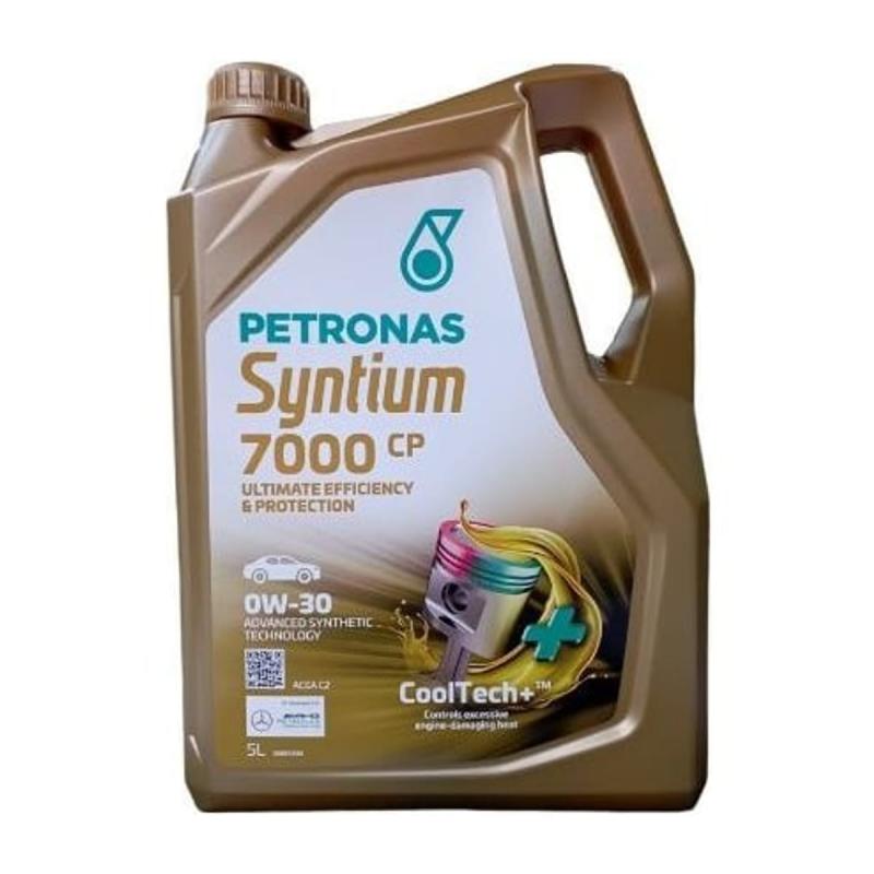 Aceite de motor sintético 0W30 5L - Petronas Syntium 7000CP