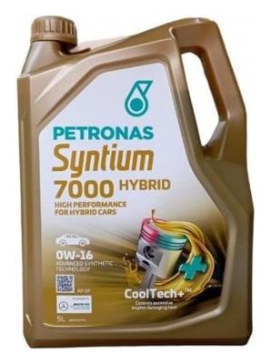 Aceite de motor sintético 0W16 5L - Petronas Syntium 7000 Hybrid