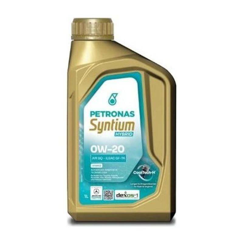 Aceite de motor sintético 0W20 1L - Petronas Syntium Hybrid