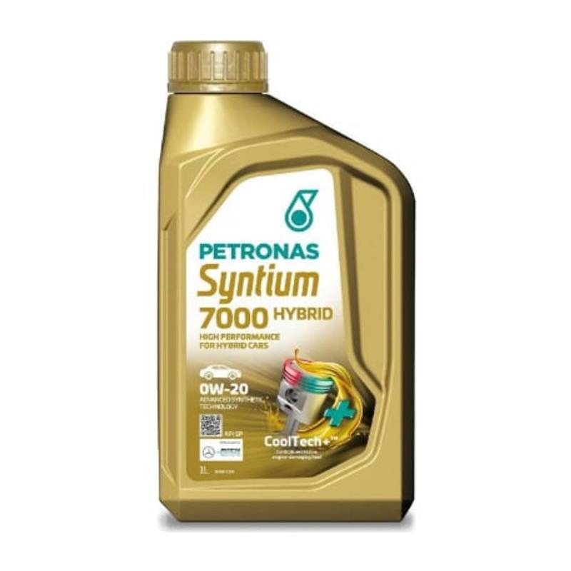 Aceite de motor sintético 0W20 1L - Petronas Syntium 7000 Hybrid