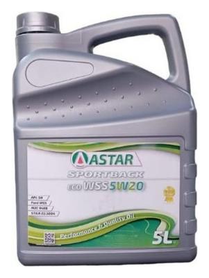 Aceite de motor sintético 5W20 5L - Astar Sportback Eco WSS