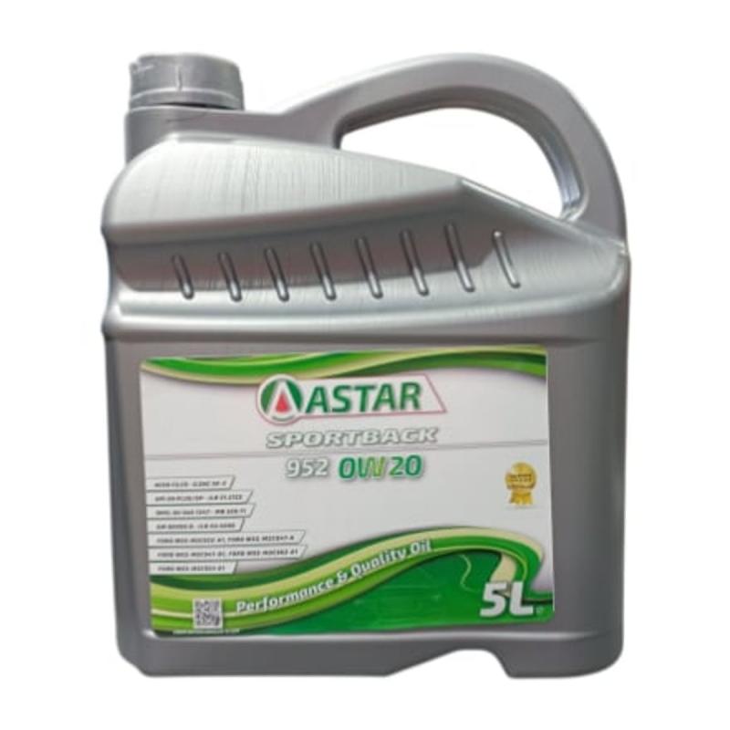 Aceite de motor sintético 0W20 5L - Astar Sportback 952