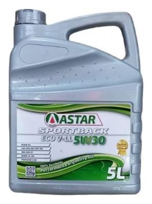 Aceite de motor sintético 5W30 5L - Astar Sportback Eco V-LL