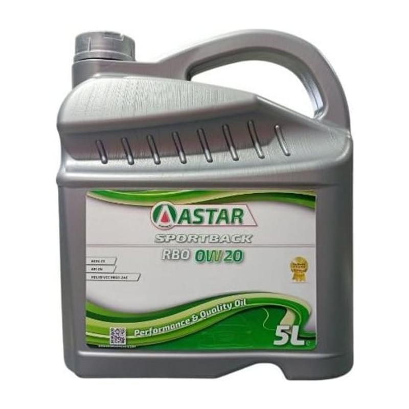 Aceite de motor sintético 0W20 5L - Astar Sportback RBO