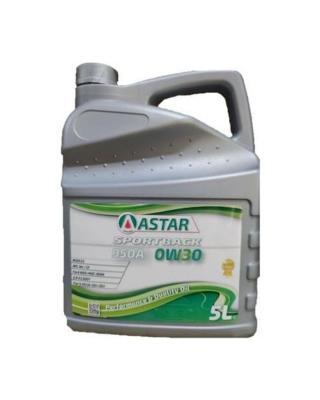 Aceite de motor sintético 0W30 5L - Astar Sportback 950A