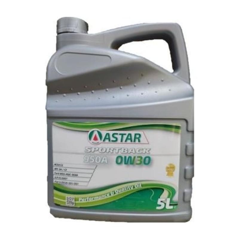 Aceite de motor sintético 0W30 5L - Astar Sportback 950A