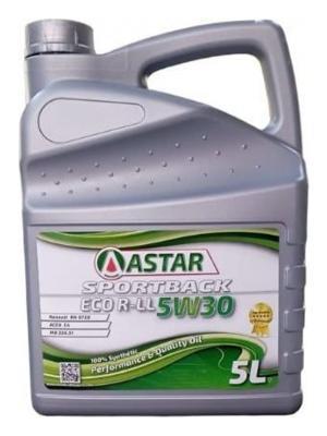 Aceite de motor sintético 5W30 5L - Astar Sportback ECO R-LL
