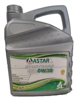 Aceite de motor sintético 0W30 5L - Astar Sportback 2312