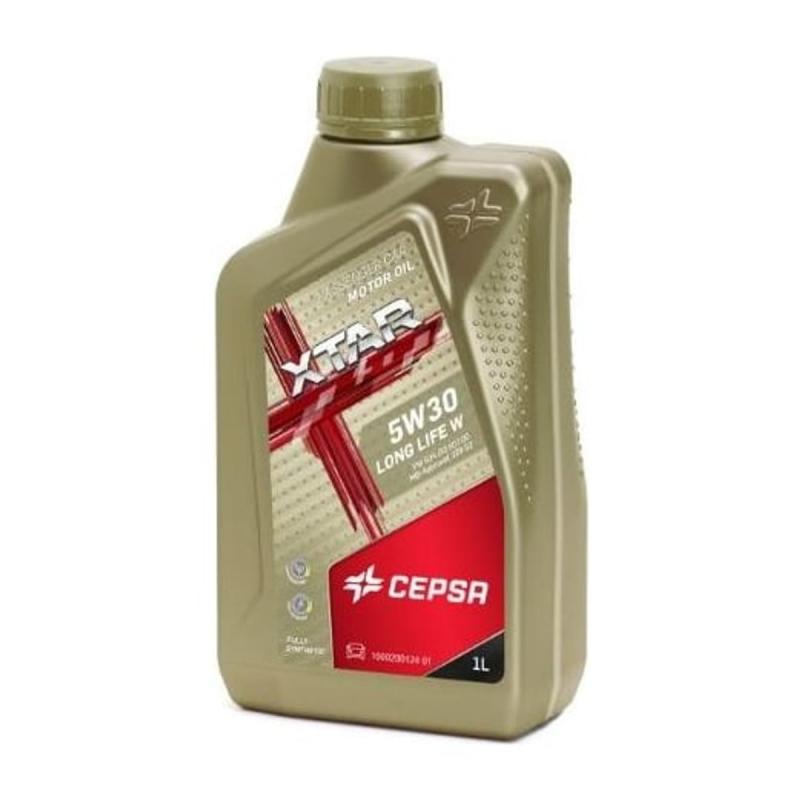Aceite de motor sintético 5W30 1L - Cepsa Xtar Long Life W