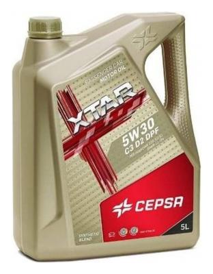 Aceite de motor sintético 5W30 5L - Cepsa Xtar C3/D2 DPF