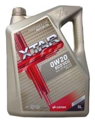 Aceite de motor sintético 0W20 5L - Cepsa Xtar 0W20 Eco VCC
