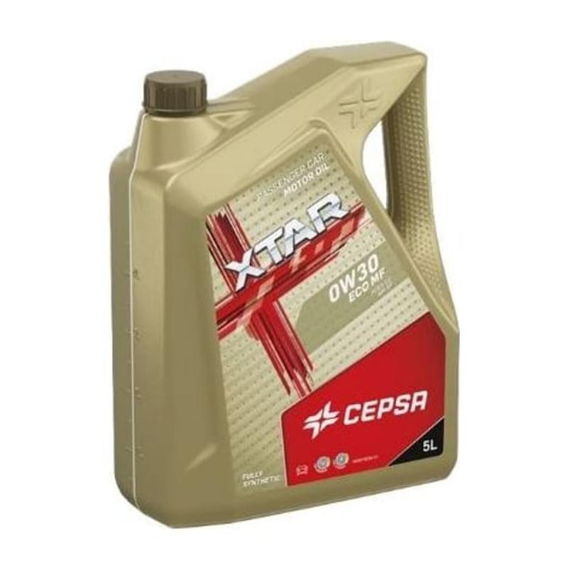 Aceite de motor sintético 0W30 5L - Cepsa Xtar Eco MF