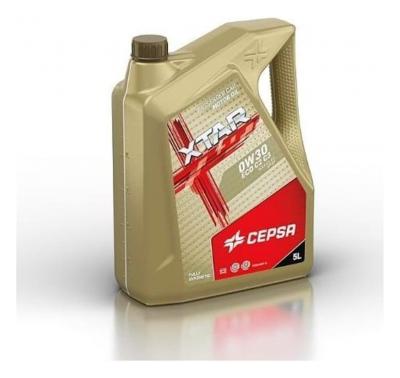 Aceite de motor sintético 0W30 5L - Cepsa Xtar 0W30 Eco C2 C3
