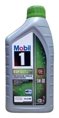 Aceite de motor sintético 5W30 1L - Mobil 1 ESP